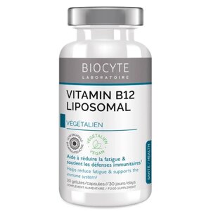 Вітамін Б12 Biocyte Vitamine B12 Liposomal 30 Caps