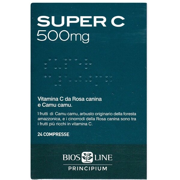 Вітамін C Bios Line Principium Super C 500 mg 24 Tabs від компанії Придбай - фото 1