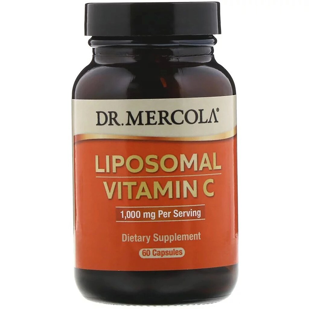 Вітамін C у ліпосомах, 1000 мг, Liposomal Vitamin C, Dr. Mercola, 60 капсул від компанії Придбай - фото 1