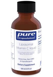 Вітамін С ліпосомальний рідина Liposomal Vitamin C Pure Encapsulations 120 мл