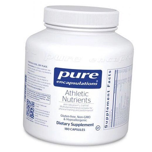 Вітаміни для спортсменів Athletic Nutrients Pure Encapsulations 180капс (36361111) від компанії Придбай - фото 1