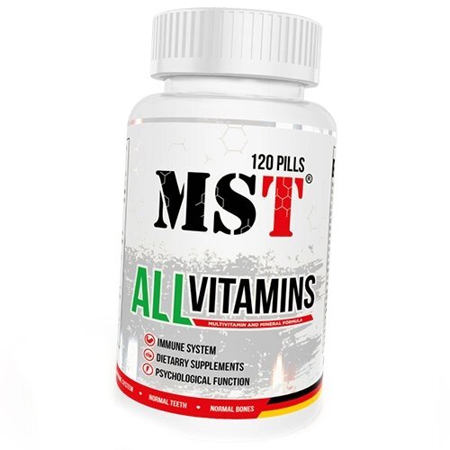 Вітамінно-мінеральний комплекс All Vitamins MST 120таб (36288019) від компанії Придбай - фото 1