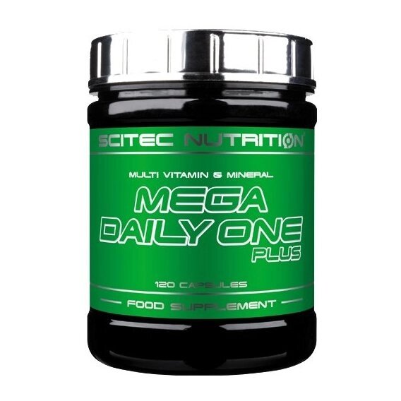 Вітамінно-мінеральний комплекс для спорту Scitec Nutrition Mega Daily One Plus 120 Caps від компанії Придбай - фото 1