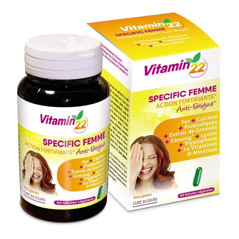 Вітамінно-мінеральний комплекс для жінок VITAMIN'22 SPECIFIC FEMME 60 Caps від компанії Придбай - фото 1