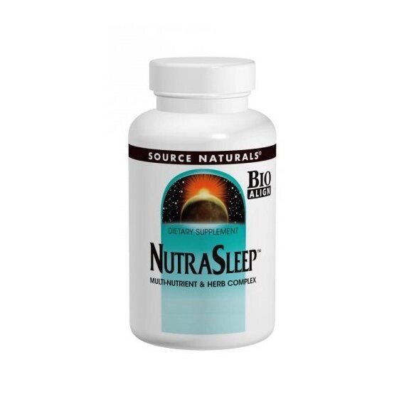 Вітамінно-мінеральний комплекс Source Naturals Nutra Sleep Dietary Supplement 100 Tabs від компанії Придбай - фото 1