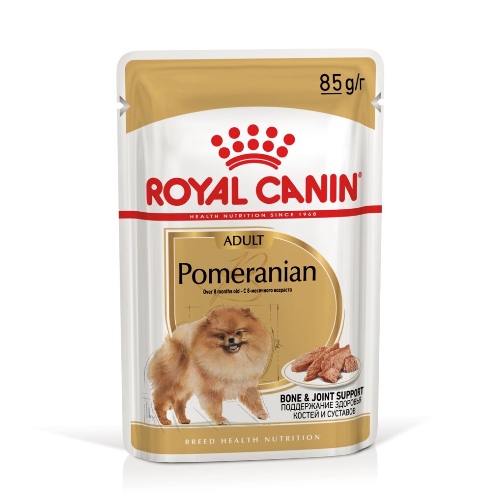 Вологий корм для собак породи Шпіц Royal Canin Pomeranian Adult 85 від компанії Придбай - фото 1