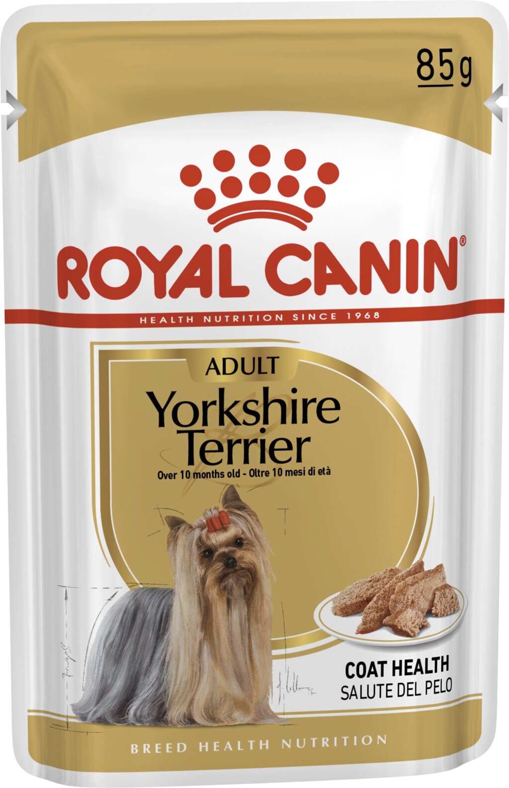 Вологий корм для собак породи Йоркширський Тер'єр Royal Canin Yorkshire Terrier Adult 85 від компанії Придбай - фото 1