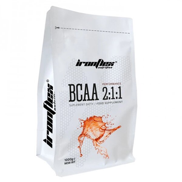 ВСАА у порошку BCAA 2:1:1 Performance Iron Flex 1000г Яблуко (28291002) від компанії Придбай - фото 1