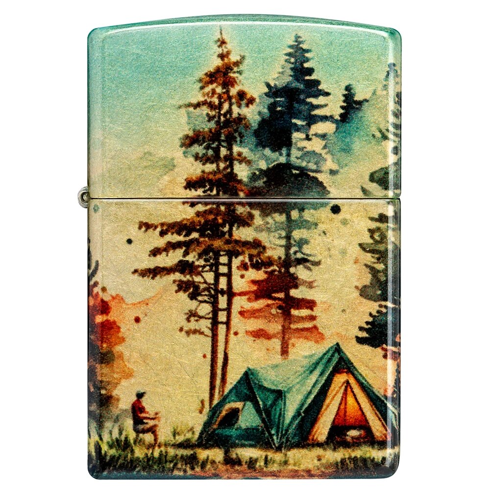 Запальничка бензинова Zippo Camping Design (46263) від компанії Придбай - фото 1