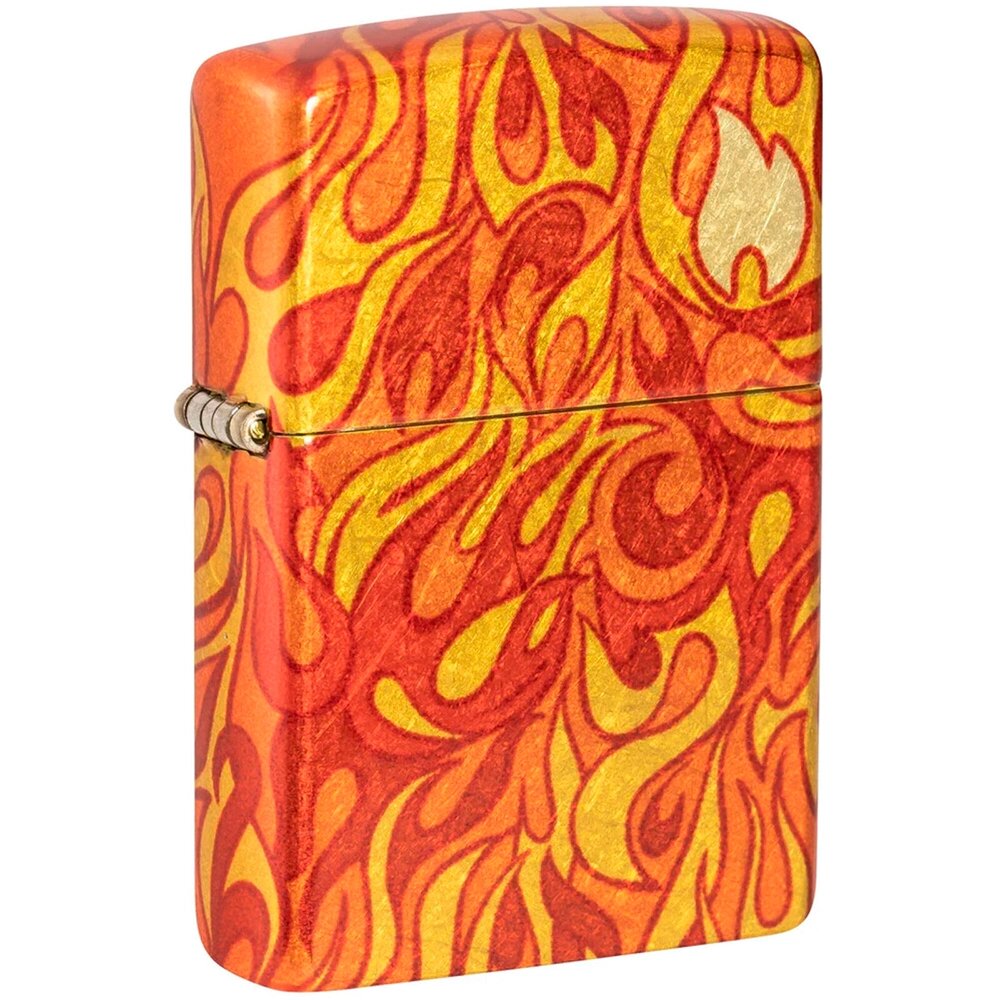 Запальничка бензинова Zippo Fire Zippo Design (48981) від компанії Придбай - фото 1