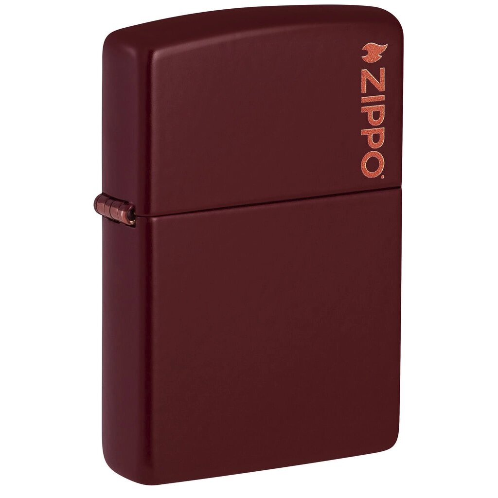 Запальничка бензинова Zippo Reg Merlot Matte w Zippo (46021 ZL) від компанії Придбай - фото 1