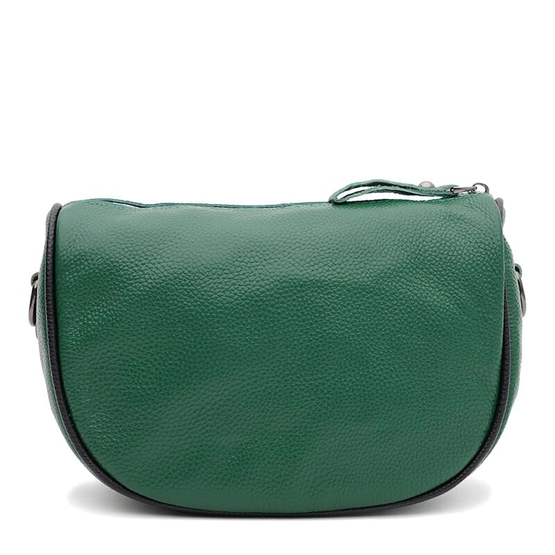 Жіноча шкіряна сумка Borsa Leather K18569gr-green від компанії Придбай - фото 1