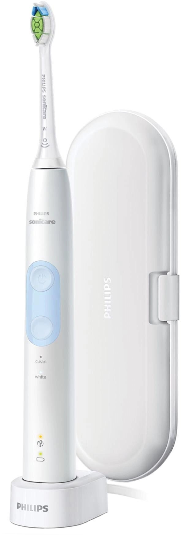 Зубна електрощітка Philips HX6839/28 Protective Clean 2 White+Case (6741368) від компанії Придбай - фото 1