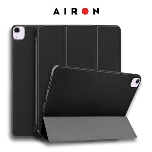 Чохол AIRON Premium SOFT для iPad Air 13 2024 із захисною плівкою і серветкою Black