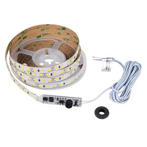 SED-стрічка встановлюється 2835 SMD 120LEDs/m, 4000K, L=5m, Увімкнути двигун. Руки, 12V / 50W / IP20