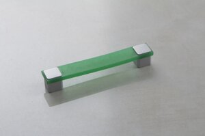 Меблева ручка Poliplast РП-15/128 гумовий зелений