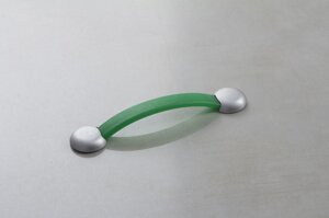 Меблева ручка Poliplast РП-16/128 гумовий зелений