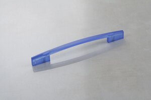 Меблева ручка Poliplast РП-19/192 прозорий синій
