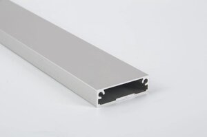 Профіль алюмінієвий рамковий М7 L = 5950 мм срібло