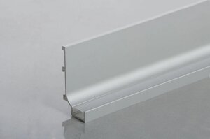Профіль L-подібний для фасадів без ручок (ФБР) з пазом під LED-підсвітку L = 2975 мм алюміній