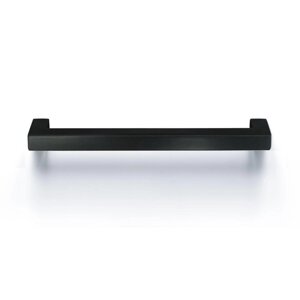 Ручка для меблів MVM SS-1024-192 Black, чорна лофт, 192 мм, ручка-рейлінг МВМ