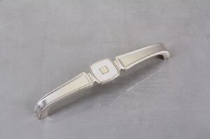 Ручка меблева Giusti РГ 501 WMN716.160. MBM5, венеціанське срібло + перламутр, ручка скоба
