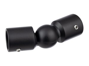 З'єднувач труба-труба 19 мм поворотний GIFF 828 чорний матовий