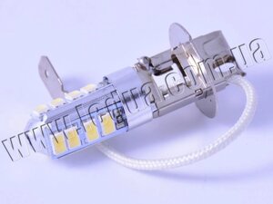 Світлодіодна авто лампа H3-5630-12smd 12V білий