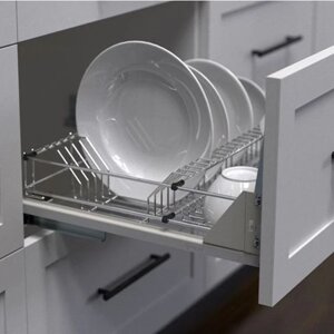 Висувна сушка для посуду Rejs Multi + піддон (без напрямних) L-700мм WE29.0632.01.001