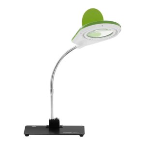 Лампа с увеличительным стеклом - 5/10-кратное увеличение - зеленый Stamos Soldering EX10020143 Пайка Германия