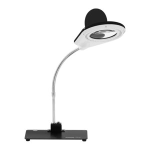 Лампа с увеличительным стеклом - 5 / 10x Увеличение - черный Stamos Soldering EX10020142 Пайка Германия