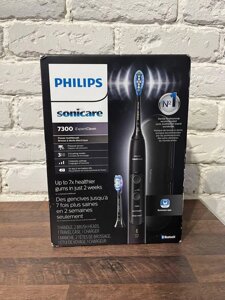 Аккумуляторная зубна щітка philips sonicare 7300 hx9610/17 електрична