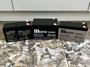 Акумулятор батарея MRW 12v-7ah, 12v-9ah, 12v-12ah