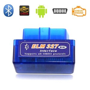 Автомобільний сканер кодів ELM327 Bluetooth OBD2 OBDII діагностика оші