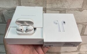 Бездротові Bluetooth навушники Apple AirPods 2 б / у