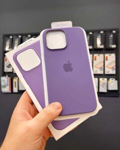 Чохол Apple Silicone Case MagSafe iPhone 14 Pro Max Iris (Original)