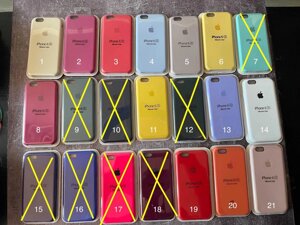 Чохол Silicone Case для iPhone 6 / 6s Силіконовий чохол Айфон Кейс