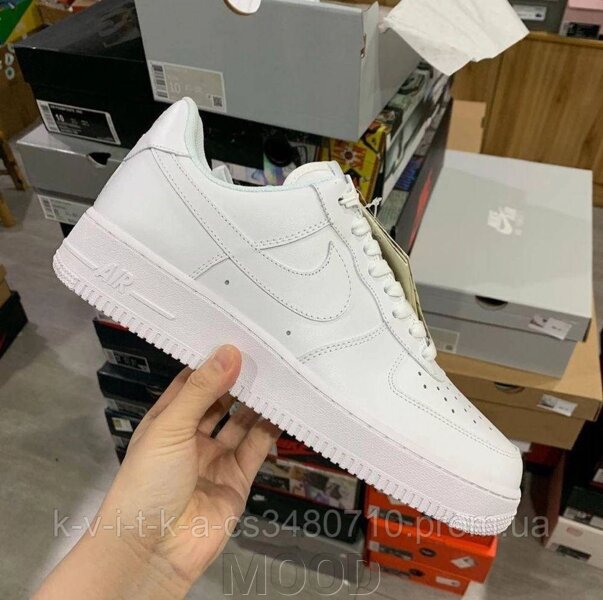 Nike air force store 1 white 42