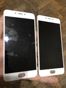 Дисплейний модуль, дисплей, сенсор, екран Meizu m3s оригінал з рамою