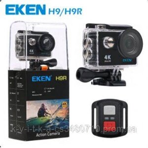 Екшн камера Eken H9R Black 4K Wi-Fi