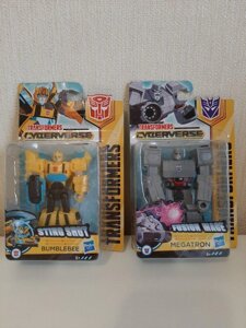 Hasbro-трансформери Cyberverse E1883 Megatron, Bumblebee, Optimus pri