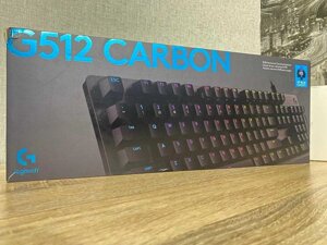 Ігрова механічна клавіатура Logitech G512 Carbon (2 набори кл.