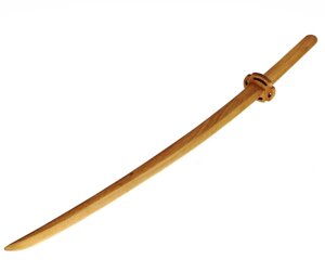 Катана меч самурая японський дерев'яний 83 см