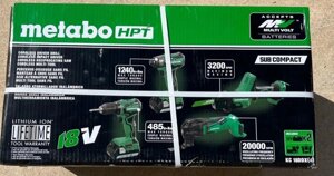 Компактний комбінований комплект із 4 предметів Metabo HPT KC18DDX4