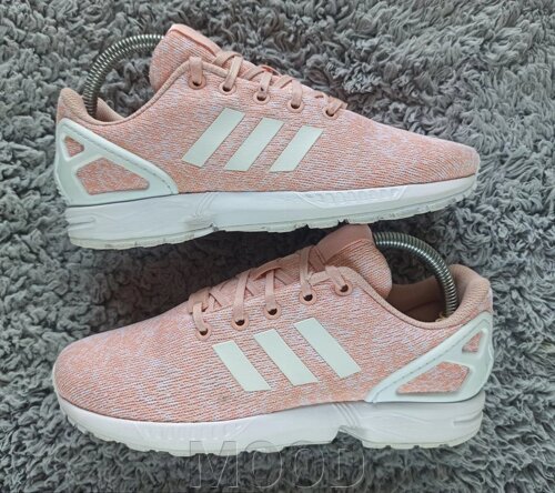 Adidas flux pink and silver hotsell