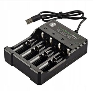 Li-Ion Battery Charger 18650, зарядка 14500, 18350, 16