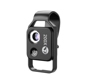 Макрооб'єктив для телефону Apexel 200X LED Microscope Lens (APL-MS002C