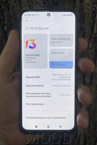 Мобільний телефон Xiaomi Redmi Note 11 4+1/64gb б / у