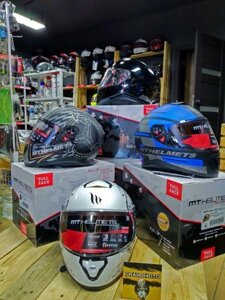 Мотошолом MT Helmets Thunder 3 SV шолом для мотоцикліста + подарунок xs-xl