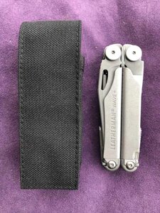 Мультитул Leatherman Wave Plus customStonehenge з чохлом на molle